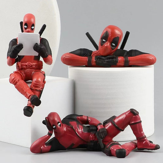 Deadpool Car Decor Figurines - 3 pc Combo Set | š„FLAT 50% SAVINGš„